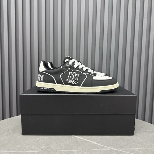 AMIRI Contrast Panel Low-Top Sneakers — front